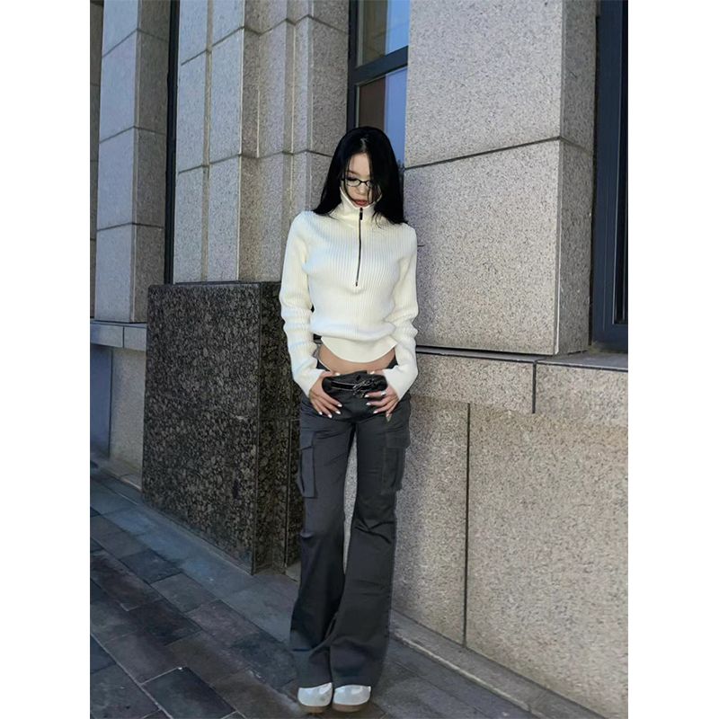 Pilates Yoga Classes - Sweaters Jumpers Pullovers Woman Sweater Nylon