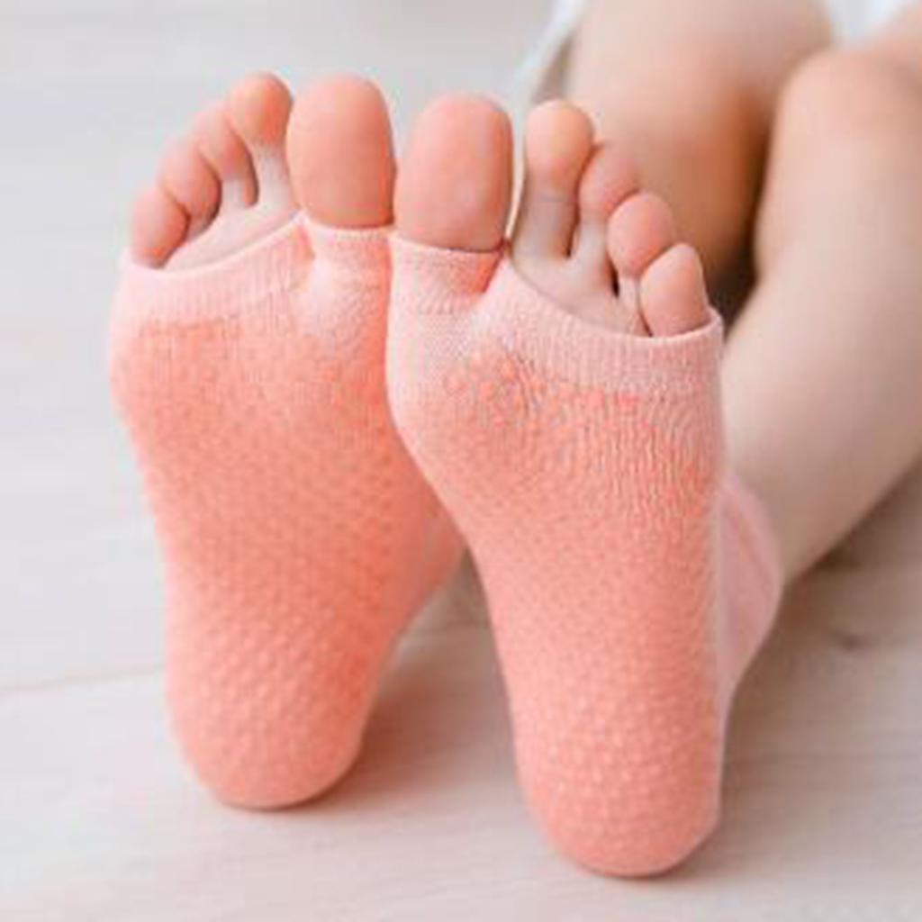 Pilates Yoga Classes - Eco Friendly Cotton Half Toe Grip
