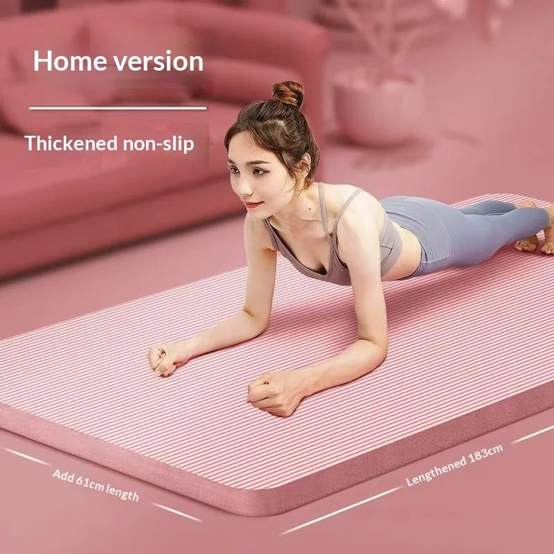 Extra Thick Non Slip Yoga Mat  - Pilates Yoga Mat Thickness 评论和价格