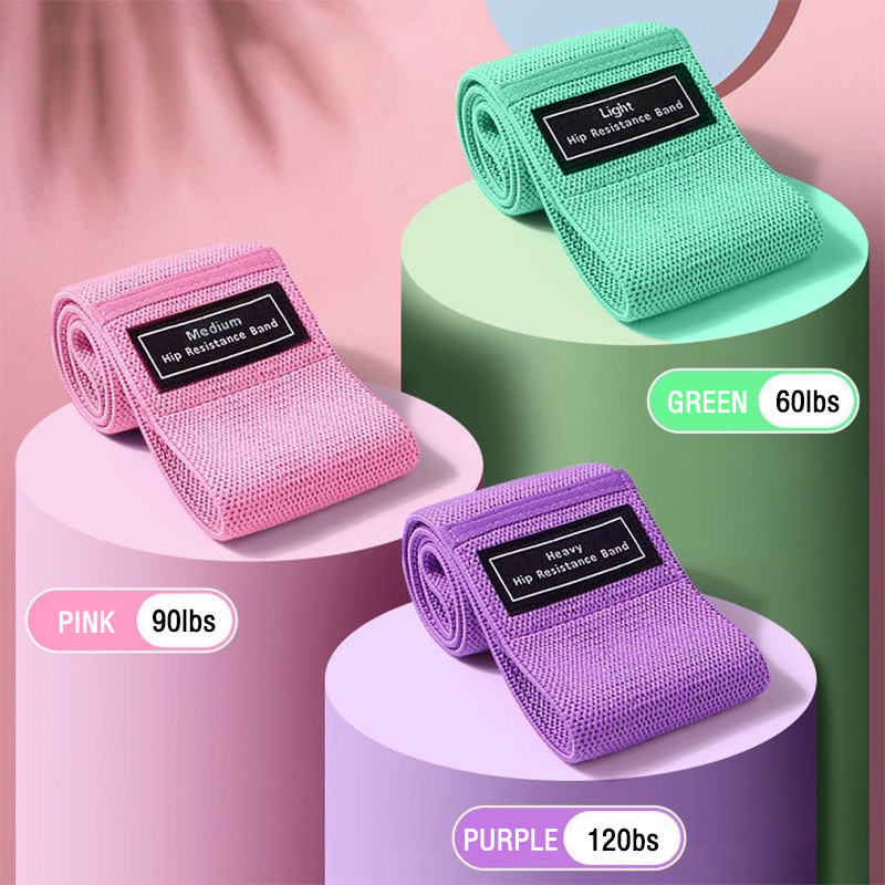 3PCS Fabric Resistance Bands f - Pilates Yoga Classes 评论和价格