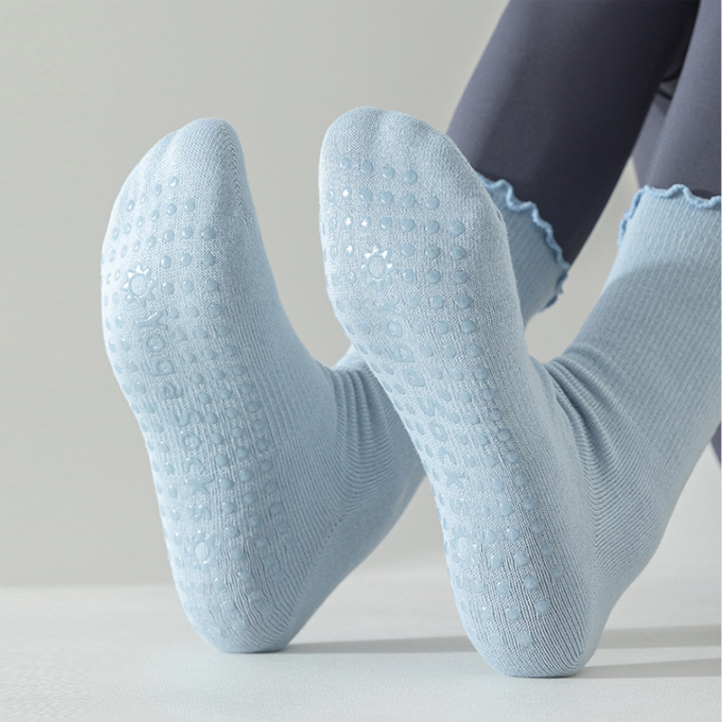 Solid color wave edge Women's  - Pilates Yoga Zumba 评论和价格