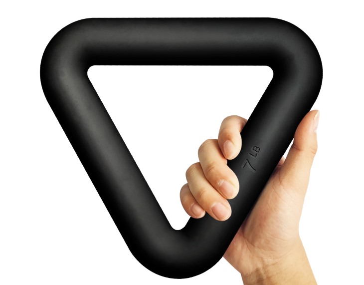 Triangle Iron Ring Yoga Weight - Pilates Yoga Ring Exercises 评论和价格