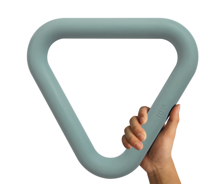 Triangle Iron Ring Yoga Weight - Pilates Yoga Ring Exercises 评论和价格