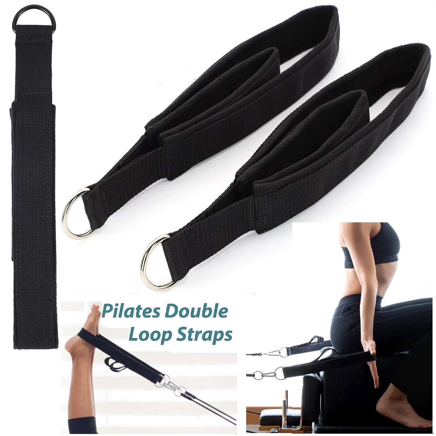 Double Ring Elastic Yoga Pilat - Pilates Yoga Ring Exercises 评论和价格
