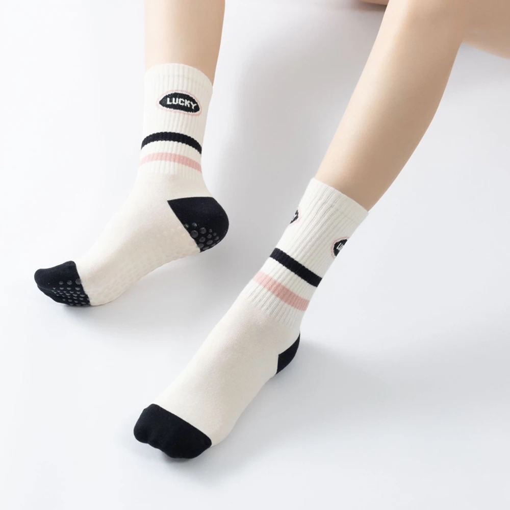 Stripes yoga aerobics socks Wo - Pilates Yoga Zumba 评论和价格