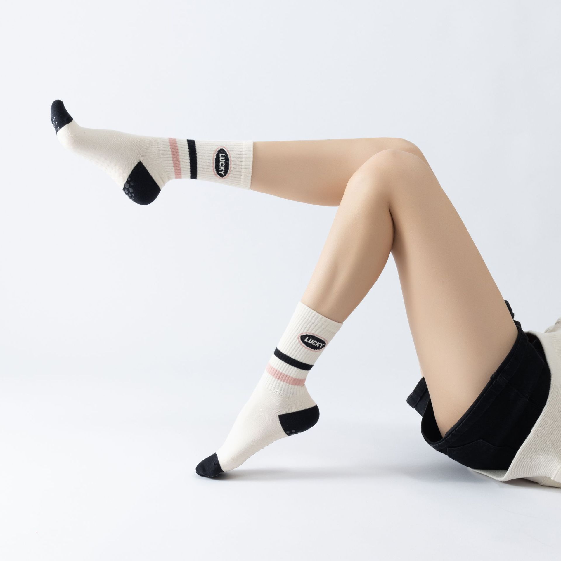 Stripes yoga aerobics socks Wo - Pilates Yoga Zumba 评论和价格