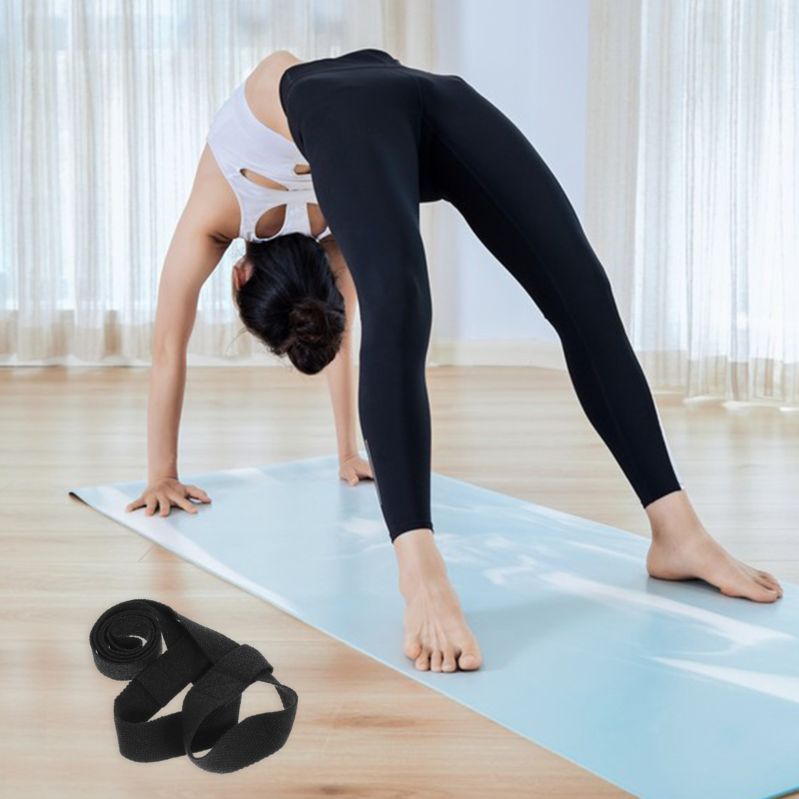 2Pcs Yoga Mat Sling Strap Heav - Pilates Yoga Classes 评论和价格