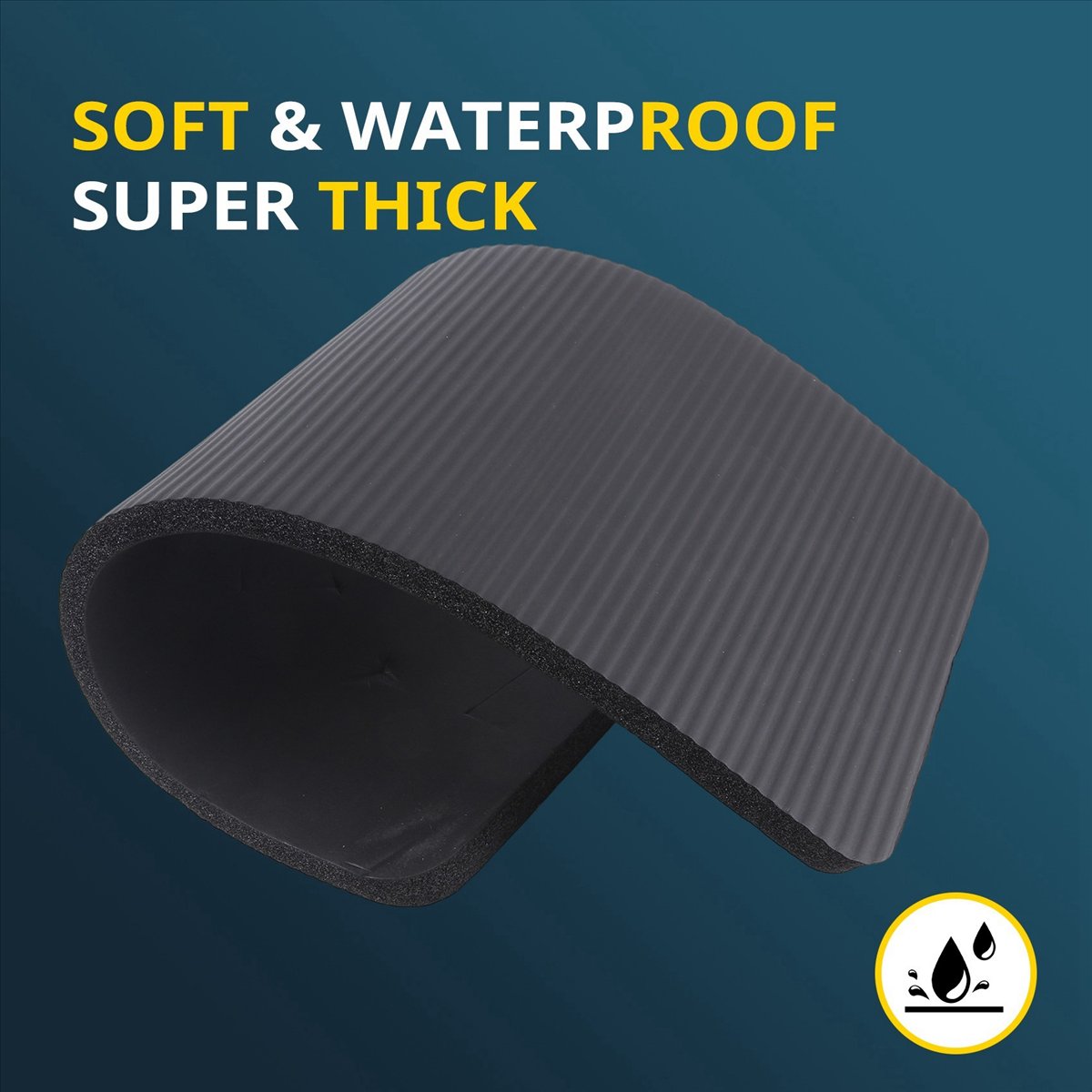 Doings 15MM Thick Yoga Mat Com - Pilates Yoga Mat Thickness 评论和价格