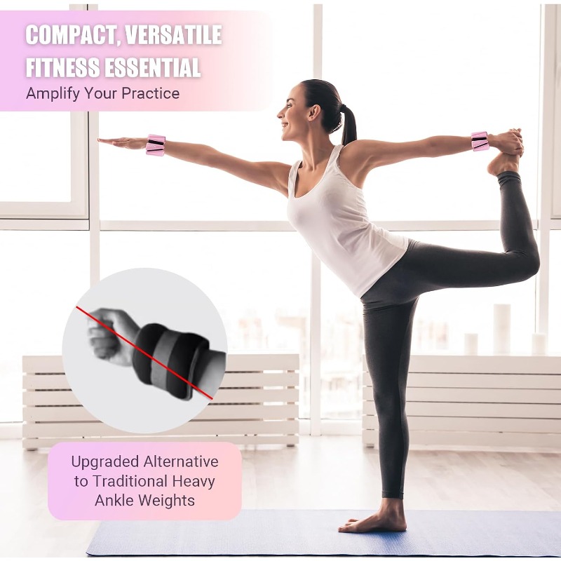 Wrist Ankle Weight for Women,  - Pilates Yoga Ring Exercises 评论和价格