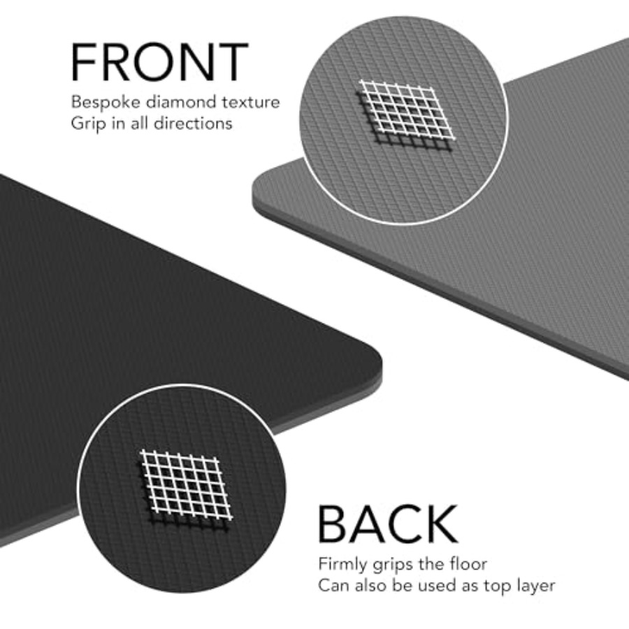 Large Exercise Mat Extra Thick - Pilates Yoga Mat Thickness 评论和价格