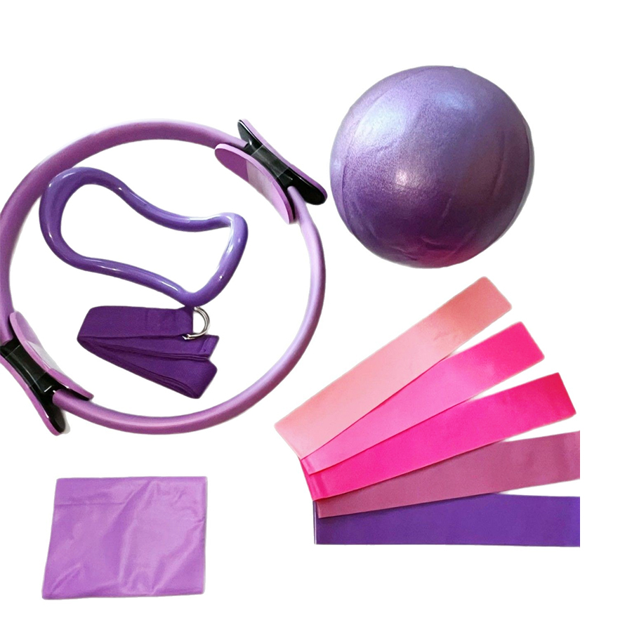 Customized LOGO 5-Piece Home G - Pilates Yoga Ring Exercises 评论和价格