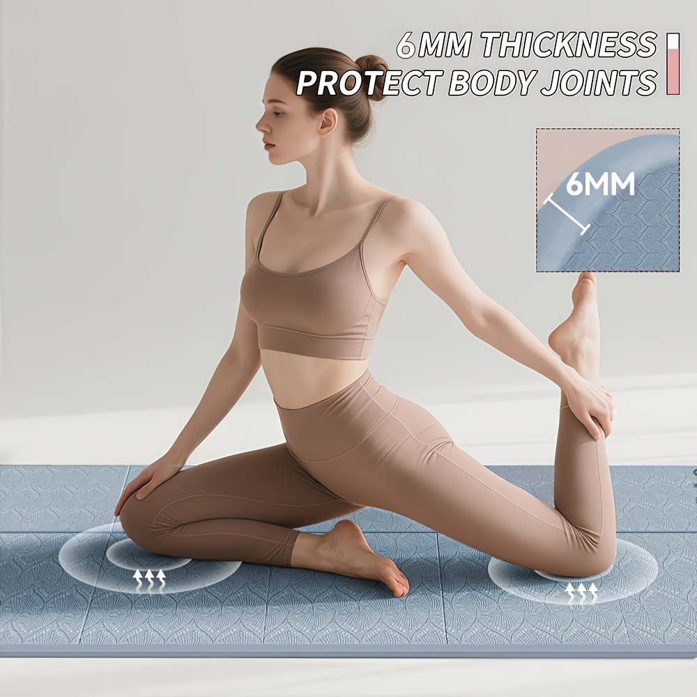 Non-Slip Extra Thick Foldable  - Pilates Yoga Mat Thickness 评论和价格