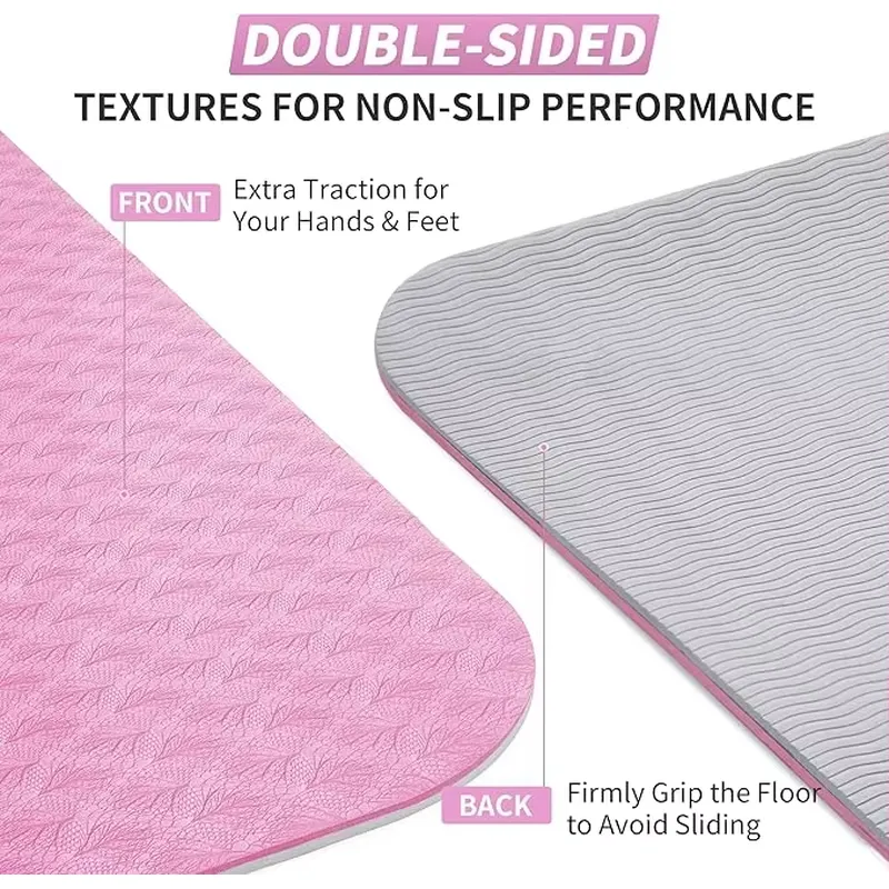 Comfort Slip TPE Pilates Mat E - Pilates Yoga Mat Thickness 评论和价格