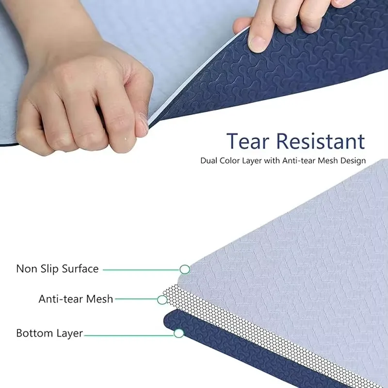 Comfort Slip TPE Pilates Mat E - Pilates Yoga Mat Thickness 评论和价格
