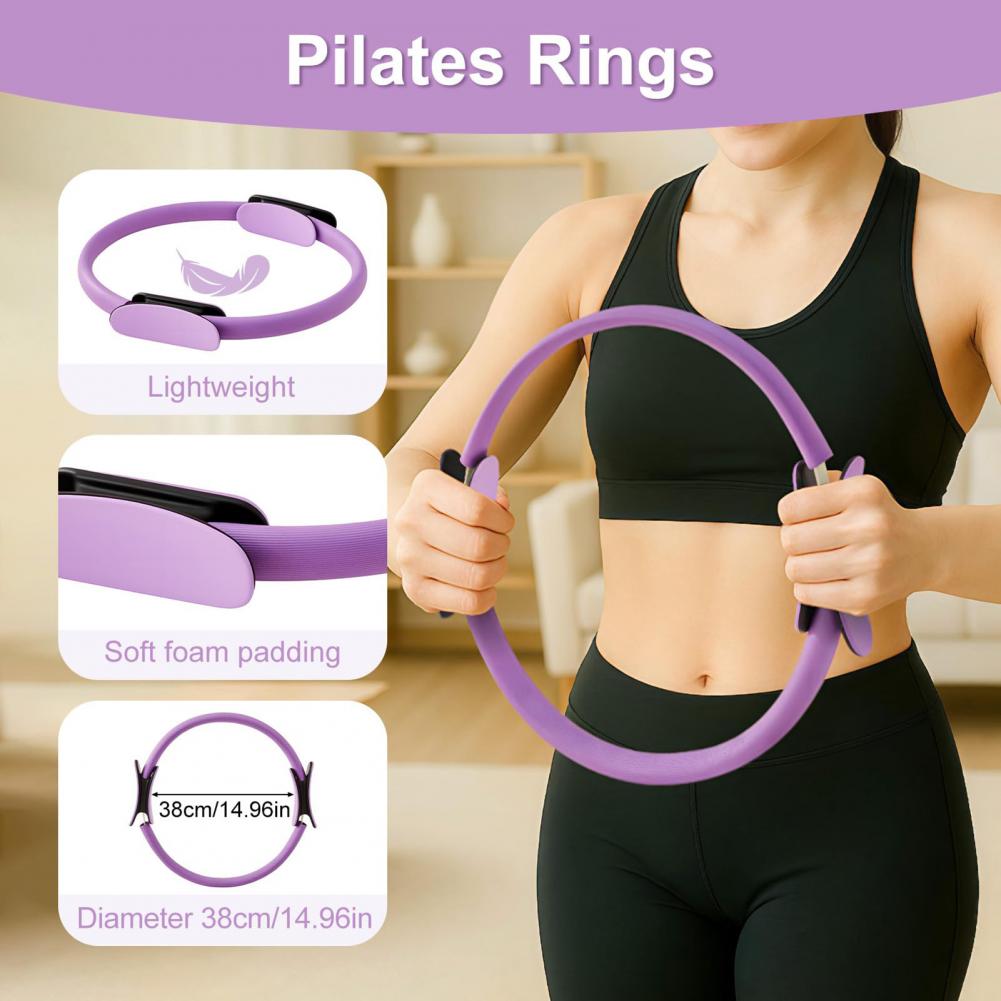 Women Yoga Fitness Ring Circle - Pilates Yoga Ring Exercises 评论和价格