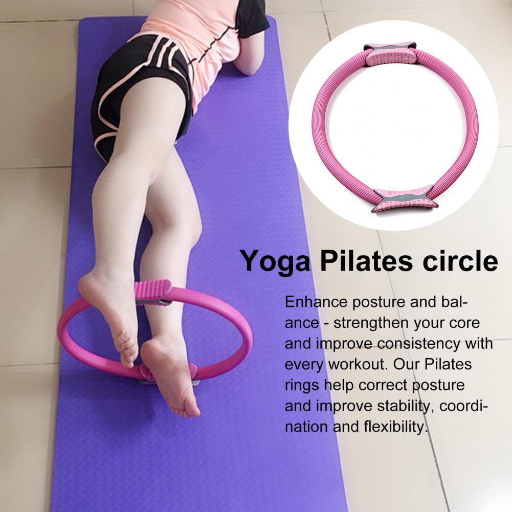 Elastic Pilates Ring Non-slip  - Pilates Yoga Ring Exercises 评论和价格