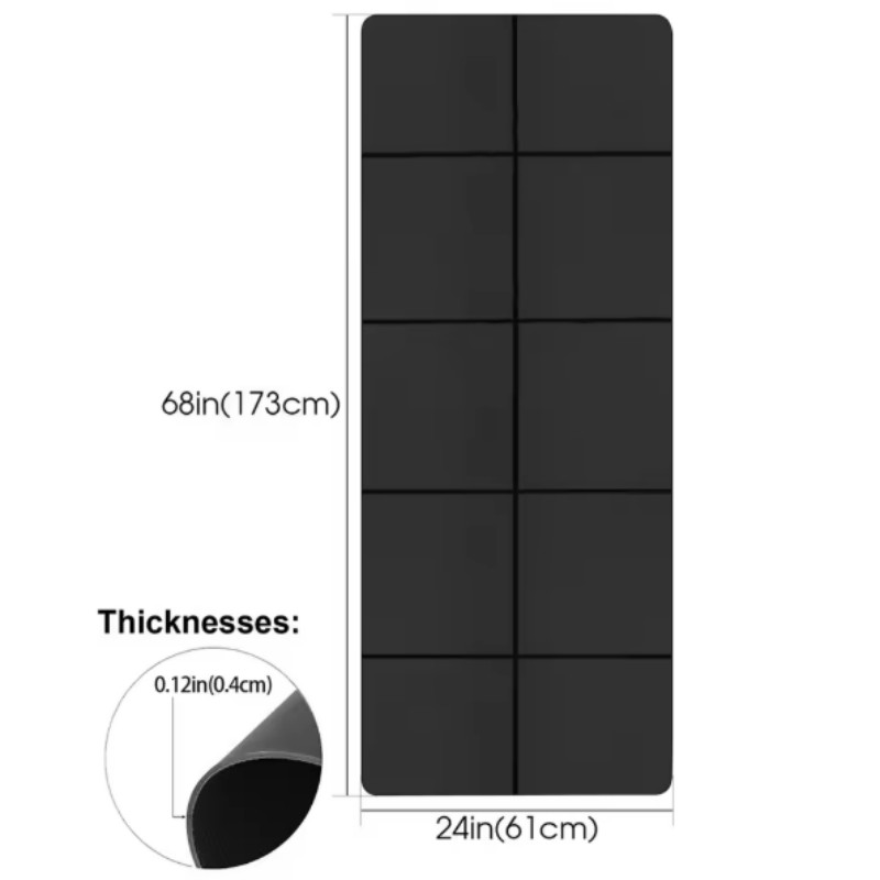 Yoga Mat Anti-skid Sports Fitn - Pilates Yoga Mat Thickness 评论和价格