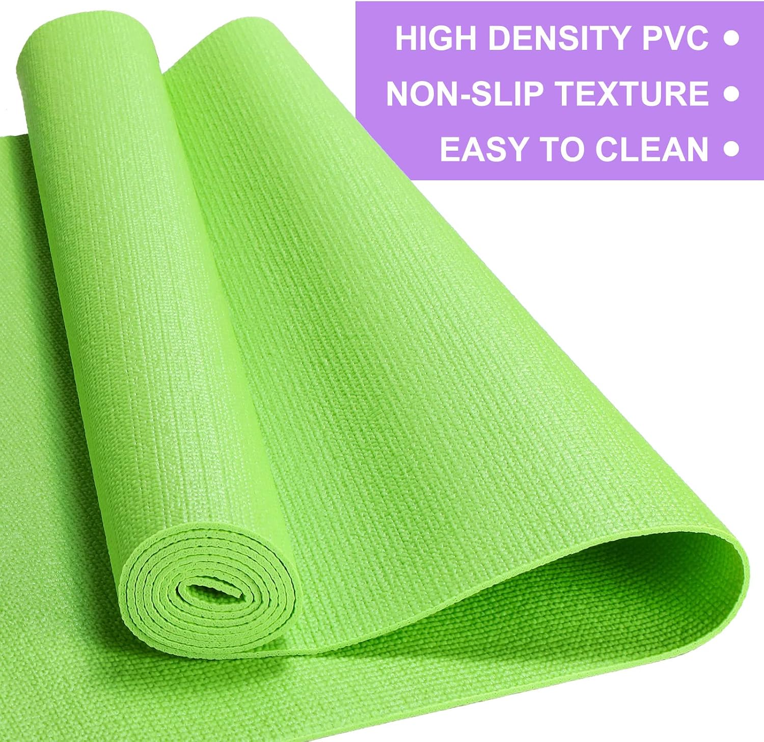 3 mm Thin Yoga Mats Lightweigh - Pilates Yoga Classes 评论和价格