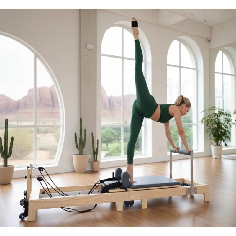 Home Gym Equipment Foldable Co - Pilates Yoga Machine 评论和价格