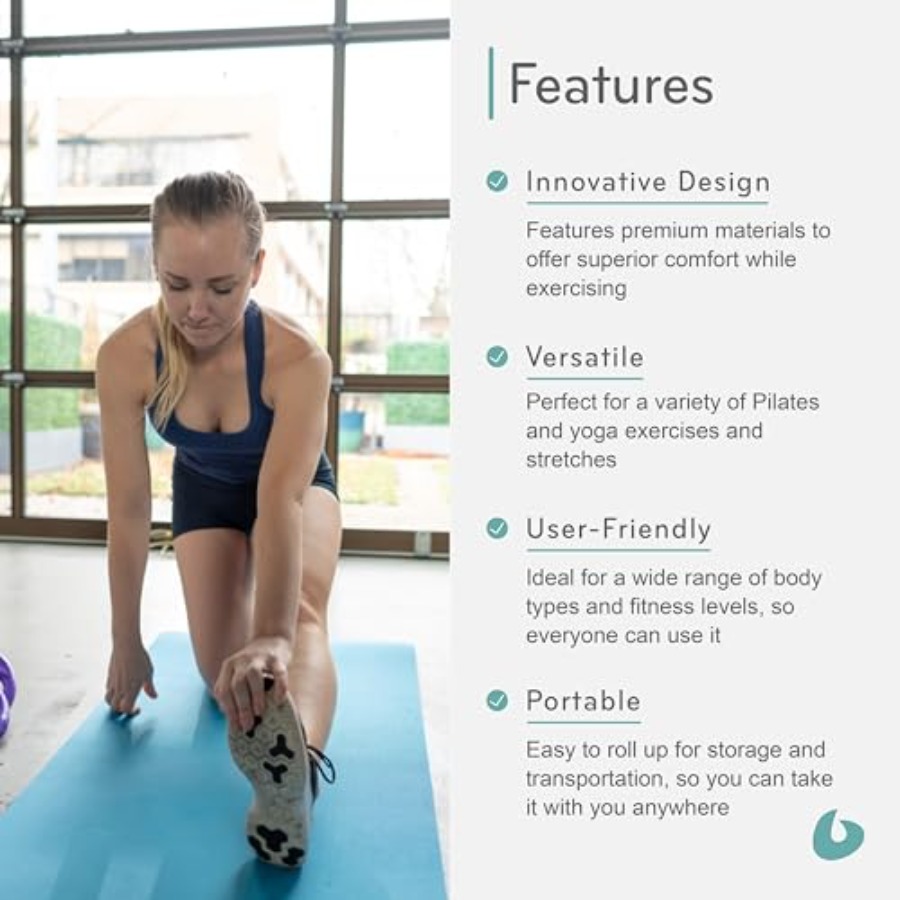 Pilates and yoga mat for studi - Pilates Yoga Mat Thickness 评论和价格