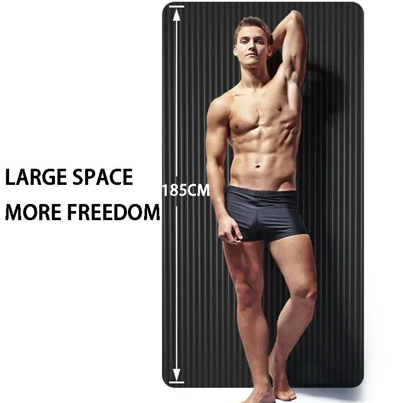 Non-slip Extra Thick 15mm Yoga - Pilates Yoga Mat Thickness 评论和价格