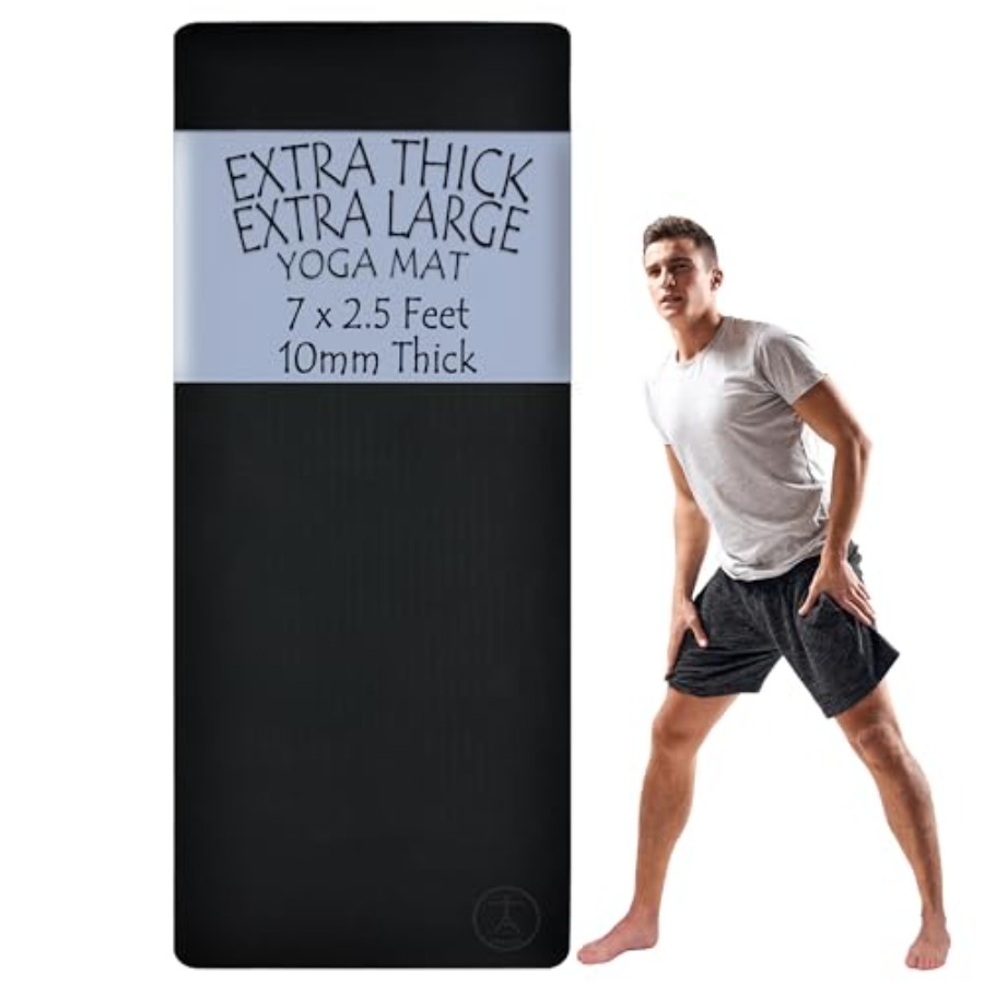 Home workout yoga mat, extra t - Pilates Yoga Mat Thickness 评论和价格