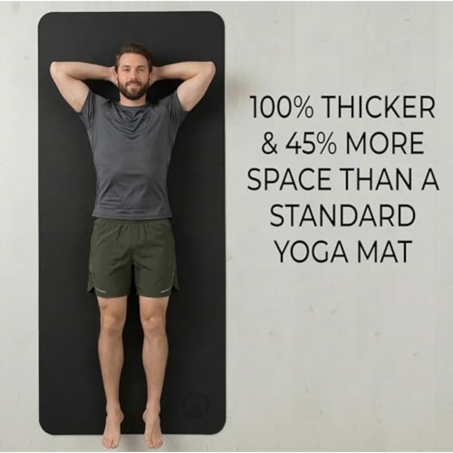 Home workout yoga mat, extra t - Pilates Yoga Mat Thickness 评论和价格